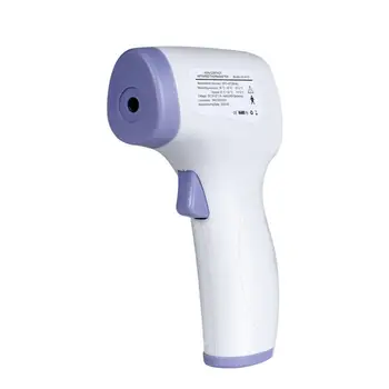 

Non-contact Infrared Human Thermometer Forehead Handheld Thermometer Medical Home Use 32 Groups Data Storage