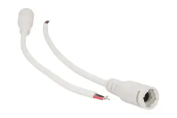 

2 PCs female DC connector plug with Lock safety Lock white color diameter 5,5mm x 2,1mm