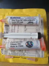 Needles-Booster Syringe Flux-Paste Solder 10cc-Nc-559-Asm-Uv Lead-Free Pusher for 2pcs/Lot