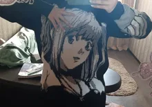 Oversized Sweaters Top-Gothic Clothes Women Knitted Streetwear Long-Sleeve Japanese Harajuku