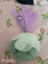 Exfoliante esponja de masaje corporal de baño guantes de baño revestimiento ducha paño de lavado ducha depurador a exfoliante hidratante Spa guantes de piel