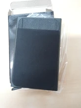 BONAMIE-cartera de aluminio delgada con elasticidad trasera, tarjetero de identificación, Mini RFID, Pop-up automático