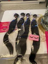 Ishow mechones de pelo lacio brasileño extensiones de cabello humano mechones de 30 32 24 36 38 pulgadas, mechones de pelo brasileño ondulado cabello virgen tejido