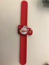 Reloj de dibujos animados para niños, reloj de coche con cinta de silicona, tabla con parches, estudiantes, regalo para niños, 2019