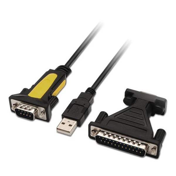 Адаптер USB в RS232 NANOCABLE 10.3/2002 1,8 м черный