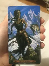 Moderno Tarot tarjetas Deck cubierta juegos inglés familia regalo fiesta tarjeta juego entretenimiento