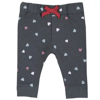 

Chicco pants, heart print, for girls, Gray