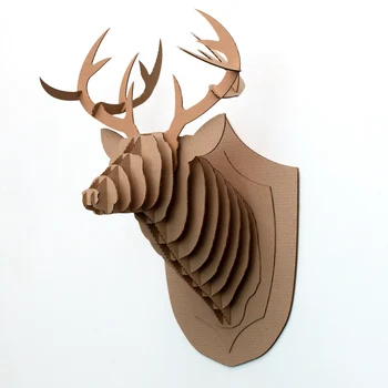 

Deer head on the wall