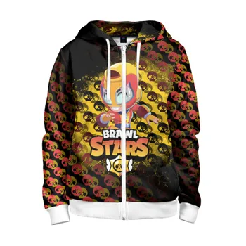 

Children's sweatshirt 3D with zipper Brawl Stars Max.