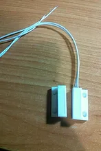 Barato MC-38 cable Sensor de ventana de puerta MC38 interruptor magnético normalmente cerrado NC para nuestra casa gsm/pstn sistema de alarma por cable
