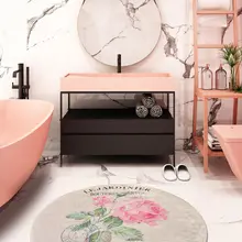 Кухонный ковер-коврик-ковры-коврики-кухонные коврики-дверной коврик | Jardiner djt диаметр 100 см