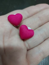 Pendientes con forma de corazón y estrella para niñas, aretes de perlas encantadoras sin orificio de oreja, Clip, 1 par