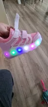 Skate-Shoes Roller Light-Up Luminous-Sneakers Boys Kids Children for Led Girls 