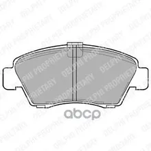 Колодки Тормозные Honda Civic 1.3-1.6 91-01/Jazz 1.2/1.4 02- Передние Delphi Lp810 Delphi арт. LP810
