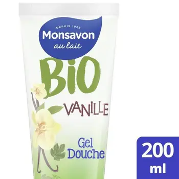 

MONSAVON moisturizing shower Gel Flower fig organic vanilla-200 ml