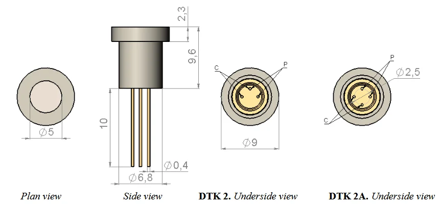 Термокаталитический датчик DTK 2
