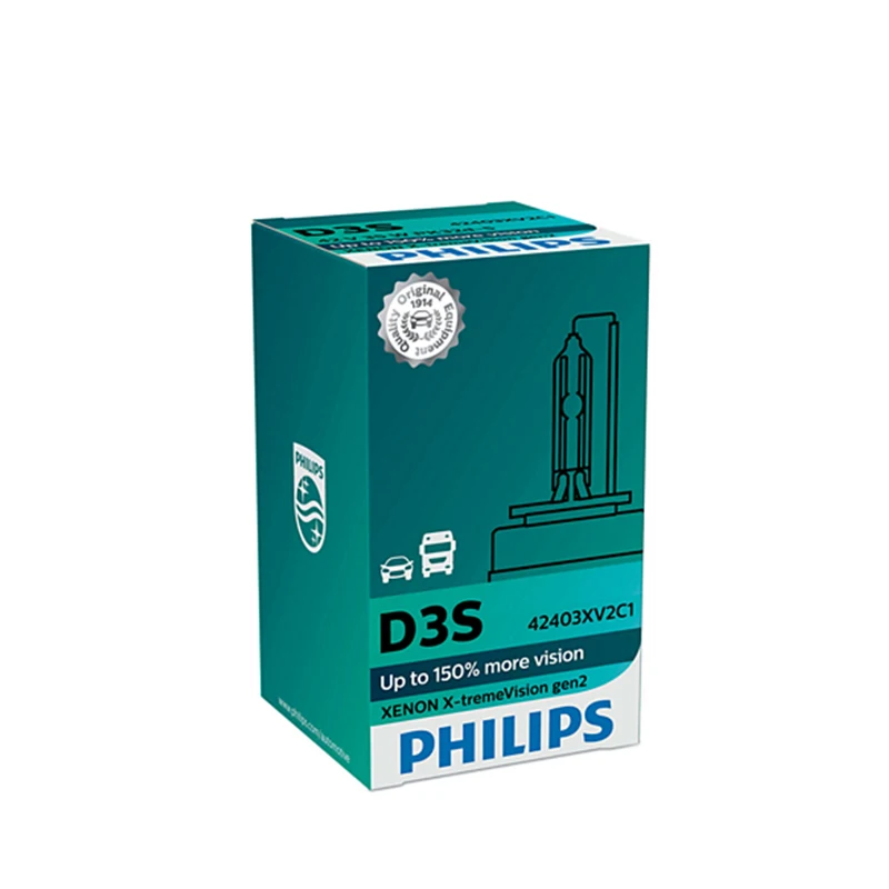 Philips ксенон X-tremeVision фары для авто лампочки 42403XV2C1 автомобильное освещение дальний свет ближний свет