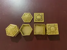 Candy-Box Event-Supply Cake Gift Marriage Wedding-Favor Gold-Foil Baby Shower Plastic
