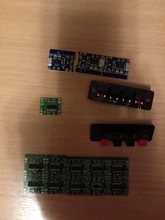 Terminal de conector de posiciones de plástico, 2 uds., conector Push-In, muelle de carga, terminales de altavoz de Audio, Clips para Breadboard