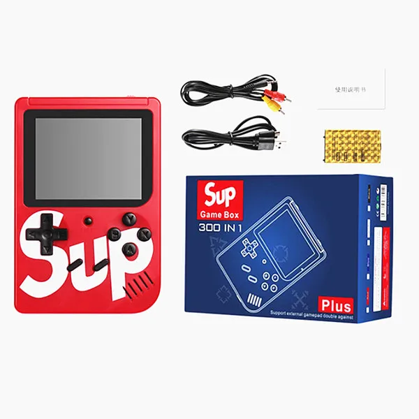 Игровая приставка консоль SUP Gamebox Plus 168 в 1 с джойстиком(Красный