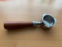 Portafiltro sin fondo para filtro de café, 51MM, cesta de filtro de repuesto, accesorios de café