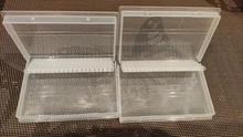 Caja de almacenamiento de plástico con 20 ranuras para broca de uñas, contenedor de cortadores para manicura, accesorios para uñas, herramienta artística