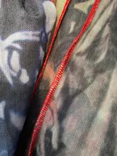 Blouse Mesh-Top Turtleneck Patchwork High-Neck-Top Long-Sleeve Fashion CHEERART Women