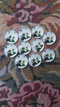 Bonito patrón de Panda para hacer joyas, 10/12/14/16/18/20/25mm, hecho a mano, cabujón de cristal con foto, patrón de cúpula, accesorios