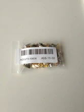 Lote de conectores de Clips dorados de 7 a 8mm, accesorios para collar, 100 unidades