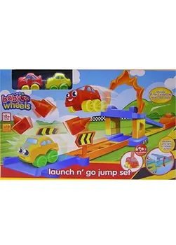 

Track launch baby wheels with 2 vehicles