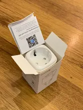 Enchufe WiFi de enchufe inteligente para la UE, 16A, Monitor de potencia, función de sincronización, Control por aplicación Tuya SmartLife, funciona con el asistente de Google Alexa, 100-240V