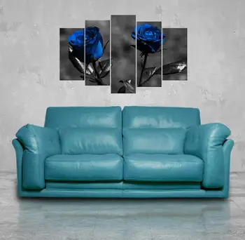 

Blue Rose 5 Piece Mdf Table