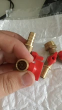 Pipe-Fitting Ball-Valve Three-Way Adapter Connector Hose Brass Fuel-Gas-Water Female