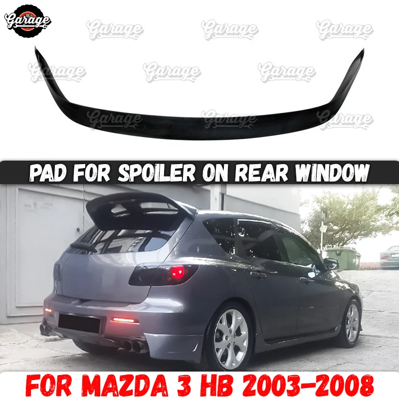 Heckspoiler Mazda3 (BK) PU