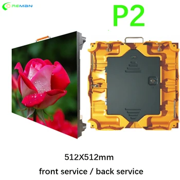 

cabinet p2 led sign board billboard full color 512X512mm p4 p3 p2 led display wall video display wall