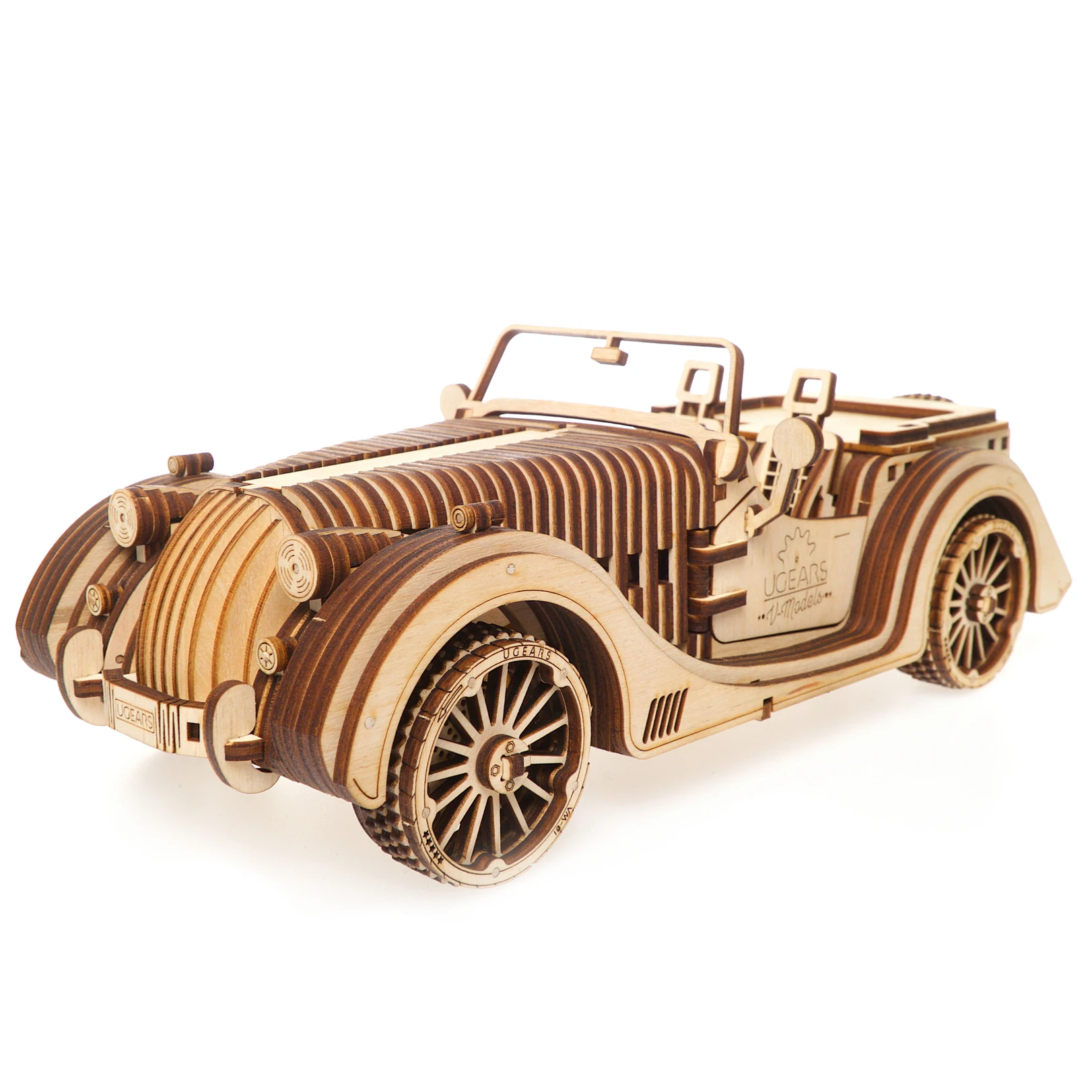 Prefabricated Mechanical Wooden Model Ugears Roadster Vm01 (original