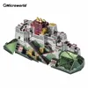 Microworld 3D Metal Assembled Puzzle Potala Palace Buildings Classical Kits Jigsaw Toy Christmas Desk Decoration Gift For Kids 5