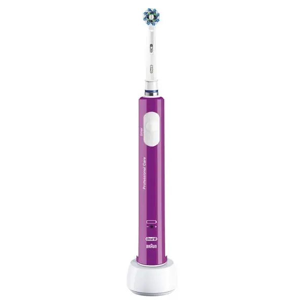 Электрическая зубная щетка Oral B 600 Pro фиолетовый|Зубная паста| |