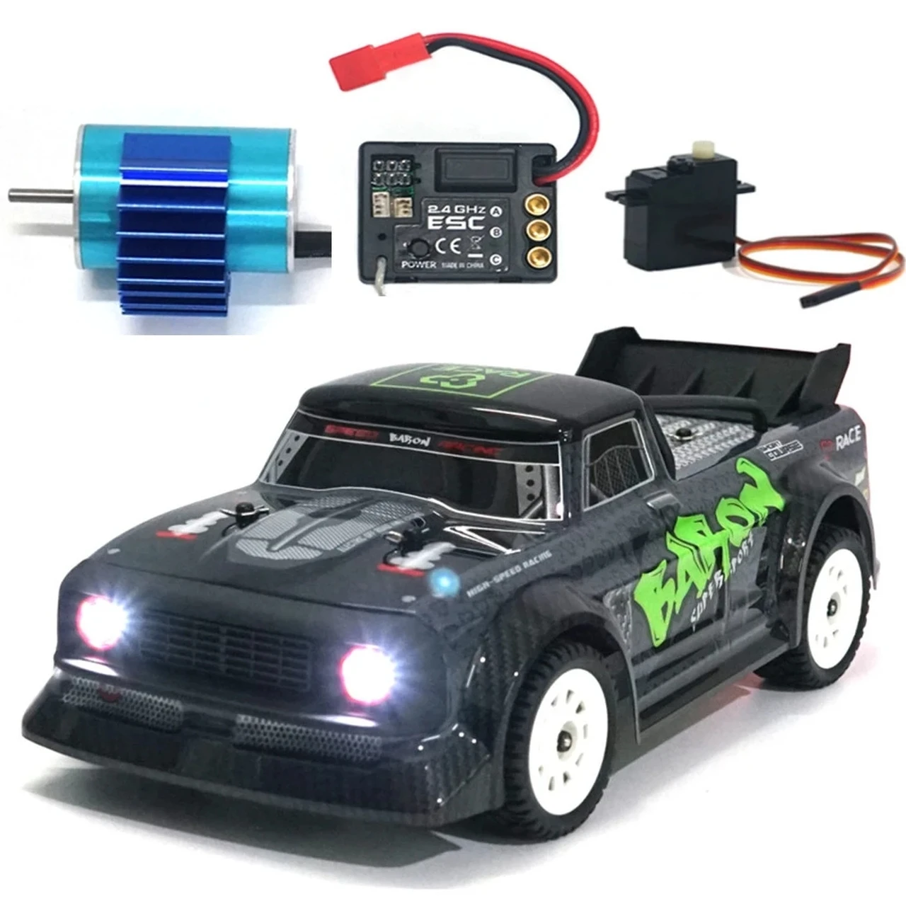 Baron Sg 1603-pro Rc Brushless 60km/h 