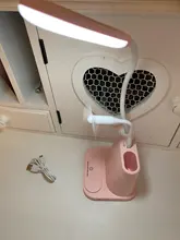 Desk-Lamp Bedside Dimming-Adjustment Study Bedroom Reading Living-Room Rechargeable Children