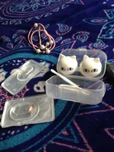 Easylittle-lentillas de colores para los ojos, lentillas de colores para los ojos, lentillas de belleza pequeñas, graduadas, 2 uds.