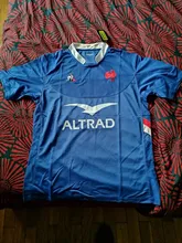 Camiseta de RUGBY de Francia, ropa para casa, talla S-M-L-XL-XXL-3XL, 2019/2020