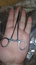 Oauee 12,5 16 18cm herramienta de mano fórceps hemostáticos para pelo pinza de pesca Alicates de bloqueo la depilación herramientas curvado/punta recta