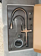 Crane Faucet FILTERED Tap Kitchen Drinking-Water Golden Black Cold And for Sprayer Three-Ways