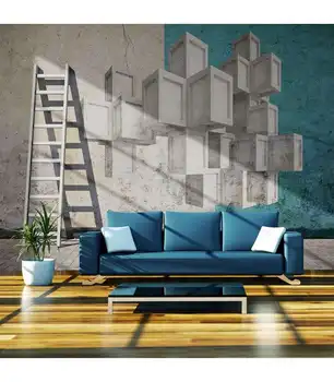 

Photo Mural-concrete blocks