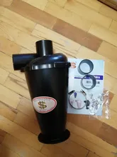 SN50T6-filtro de aspiradora ciclónica Turbo de sexta generación, colector de polvo Industrial y doméstico sin bolsa con brida