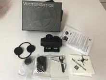 Red Dot Scope Rubber Sight .223 Vector-Optics Maverick Hunting Waterproof 1x22 AR Gen3