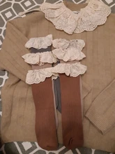 Calcetines de hasta la rodilla para bebé y niña, calcetines para infantes, calentador de piernas, algodón sólido, bonitos, para 0-8 años