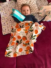 Pañales de muselina 70% de bambú + 30% algodón, toalla para envolver, baberos, mantas de muselina para bebé, pañal para recién nacido, 60x60cm