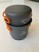 Widesea de utensilios de cocina al aire libre juego de cocina de vajilla de cocina olla utensilio de equipo